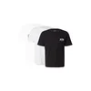 JACK & JONES Majica JJAERO svetlo siva/črna/bela
