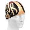 Mad wave motor swim cap black/yellow