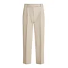 Tommy Hilfiger Hlače iz tkanine WW0WW45461 Bež Tapered Fit