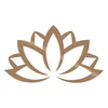 Wallxpert Zidna dekoracija Lotus Flower 2 Copper, 60x35cm