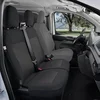 Custom-fit car seat covers Ford Transit Custom 2024- (double passenger seat, without table)