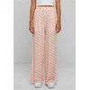 Womens Viscose Resort Pants - Pink