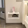 Hanah Home Noćni stočić Dora, 45x21.1x35 cm, Beli