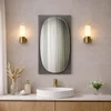 HANAH HOME Ogledalo Transparenza 39 x 72 Fume