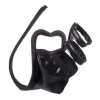 SuperLove Invisible Strapless Sexy C String for Men Black