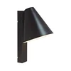 Nordlux - Zidna lampa sa USB WILMER 1xE14/40W/230V crna