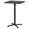 STENSELE Barska miza, antracit/antracit, 70x70 cm