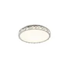 LUXERA 46154 - LED plafonsko svetlo LARUNA LED/43W/230V prečnik 60 cm matni hrom