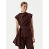 Marella Bluza Supremo 2613161072 Rjava Regular Fit