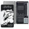 Umjetnički kpl za crtanje i skiciranje Deep Black Set Cretacolor 10 kom