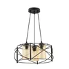 OPVIQ Luster Dratkruh Glass Black Yellow