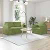 Set sofe 2 pcs Svijetlo zelena 158 x 78 x 80 cm Baršun