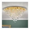 Orion DLU 2516/75 - Kristalno stropno svetlo CELESTE 12xG9/40W/230V, prečnik 75 cm, u zlatnoj boji