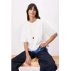 Trendyol Milla Ženska majica TWOSS26TS00170, Bela