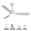 Plafonski ventilator sa svetlom PF-B-107 beli