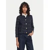 Tommy Hilfiger Pletena jopica WW0WW50088 Mornarsko modra Regular Fit