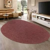 Conceptum Hypnose Tepih Tema 9039, Ovalni, 200x290 cm, Bordo