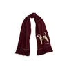 LAUREN RALPH LAUREN Šal 454P23507001 Bordo rdeča