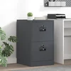 Kabinet za datoteke s ladicama Antracit 44 x 50 x 74,5 cm