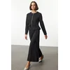 Trendyol Modest Ženska haljina Tctaw25Eb00120, Crna