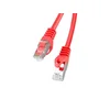 Patchcord Lanberg FTP cat.6 0,5m rdeč