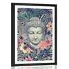 Plakat s paspartujem Buda na eksotičnem ozadju - 20x30 no frame