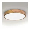 BRILAGI - LED plafonsko svetlo PILANA LED/24W/230V hrast/zlatna prečnik 30 cm