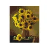 Astra Slikanje po številkah SUNFLOWERS, na okvirju, 40x50cm, 801022901