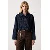 BOSS Orange srajca ženska denim C_SHIRT
