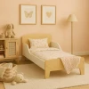 Kinder Home Dečiji drveni krevet sa zaštitom i ramom za dušek 140/70 cm – kinder home ( TF-11170 )