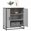Komoda boja hrasta sonome 68x35x76 cm konstruirano drvo metal