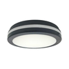 LED stropno svetlo sa senzorom pokreta LED/20W/230V 3000/4000/6500K IP54 antracit