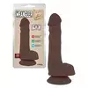 Realističan Dildo Wrangler Brown
