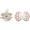BIBS Infinity NIght Anatomical duda Vanilla / Blush 2 kos
