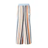 ADIDAS ORIGINALS Hlače Summer Glow Firebird mornarska/svetlo modra/oranžna/bela