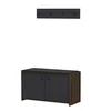 Hanah Home Zen Anthracite Cipelarnik, Crno-Braon