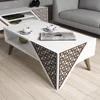 Wallity Klub sto Beril 105x58x40cm Beli