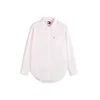Tommy Jeans Bluza Essential svetlo roza / bela