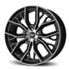 FELNA ALU 18X8.0 5/114.3 ET40 72.3 MOMO MASSIMO MATT BLACK DIAMOND CUT