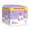 VIOLETA Pelene Premium Monthly 3, 192 komada