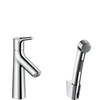 Hansgrohe, TALIS S, enoročna armatura za bide, s tuš ročko