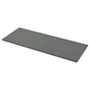 EKBACKEN Pult po meri, siva imitacija teraca/laminat, 63.6-125x2.8 cm