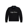 Polo Ralph Lauren Pulover črna / bela
