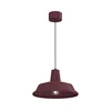 Luster na sajli CLASS 1xE27/15W/230V bordo
