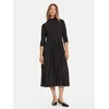 Tommy Hilfiger Vsakodnevna obleka WW0WW46138 Črna Slim Fit