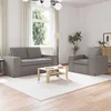 Set sofe 2 pcs Sivo-smeđa 162 x 80 x 82 cm tkanina