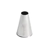 Round-tipped pastry nozzle, stainless steel, 13 mm - de Buyer