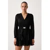 Guess obleka A-kroja CLARISSE