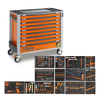 Profesionalni set alata od 493 dela u kolicima sa 9 fioka 2400S-XLO9/E-XL Beta