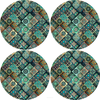 Bertoni Home Unisexs 4 Thick Round Table Pads Set Estera